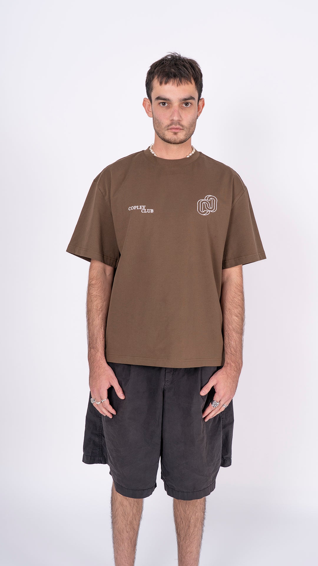 Signature T-shirt - Mocha Brown