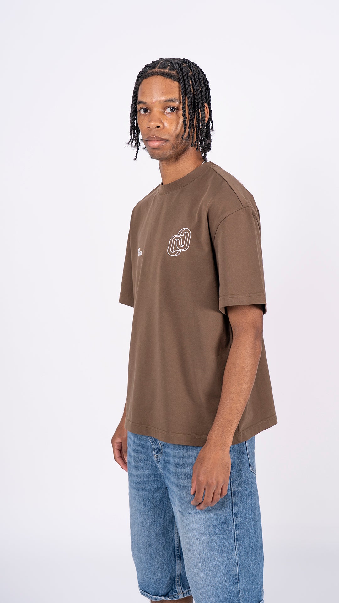 Signature T-shirt - Mocha Brown