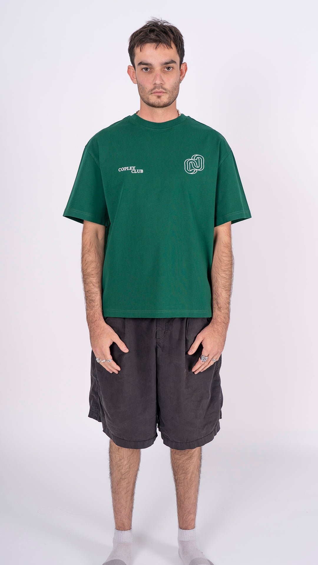 Signature T-shirt - Forest Green